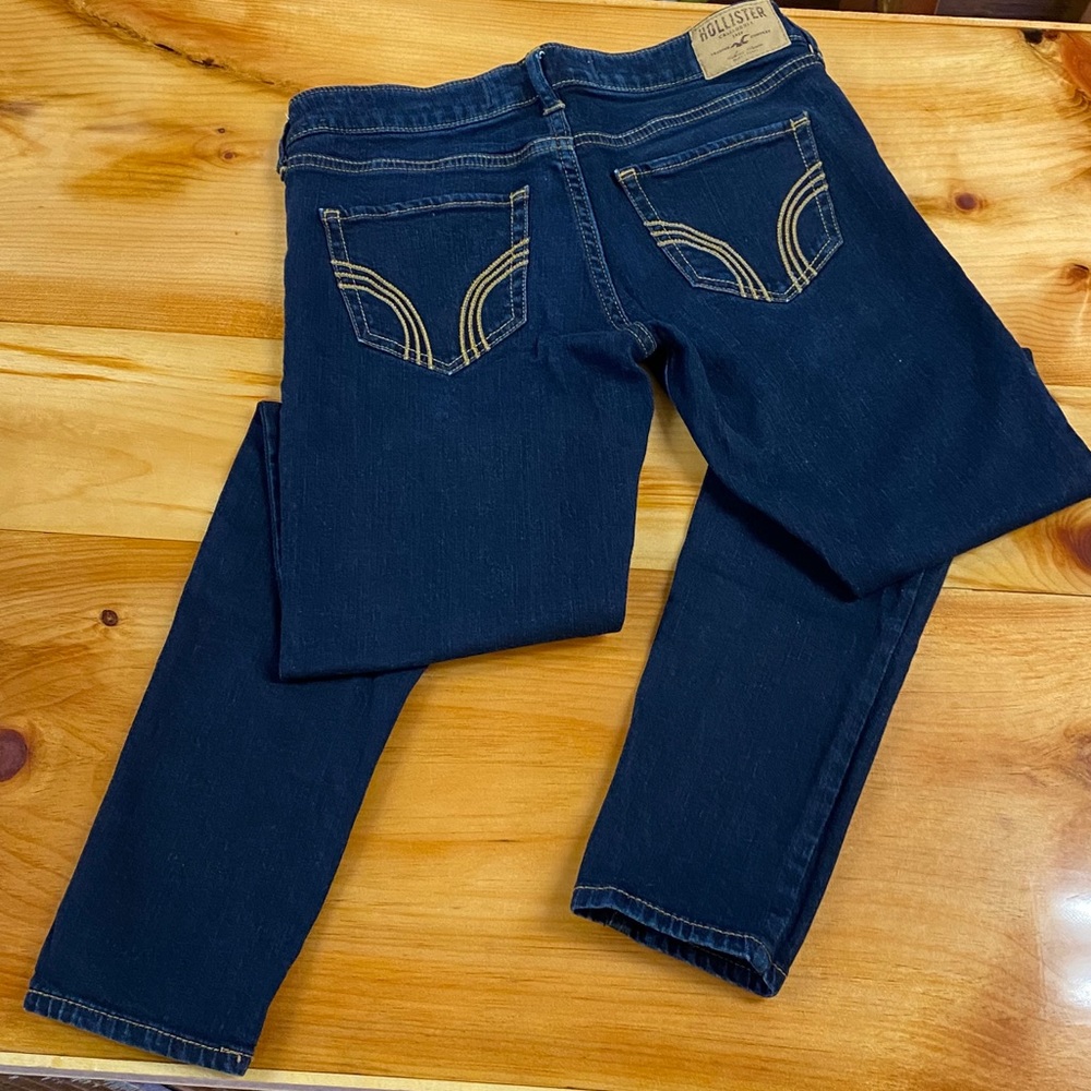 Hollister Dark Wash Skinny Jeans Size 25/31